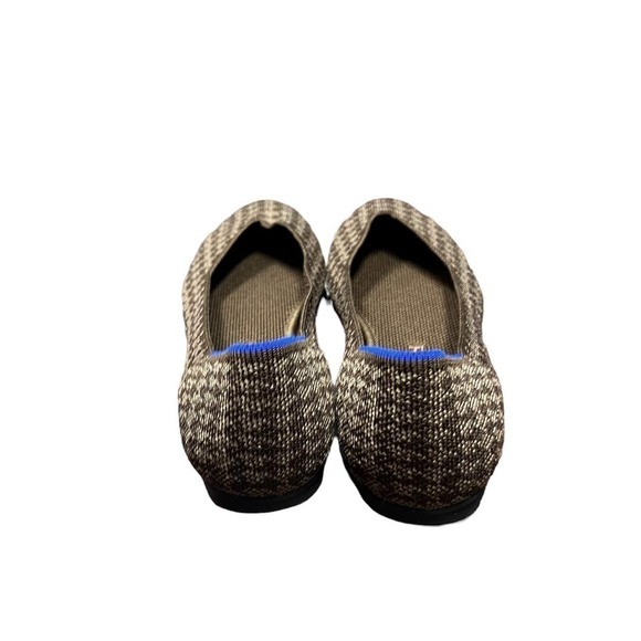 Rothy's Cocoa Houndstooth Flat Women’s Size 7 Limited‎ Edition - Picture 6 of 9